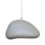 Ceiling lights - ''NUVOLA'' HANGING GRC LAMP - PURE YELLOW