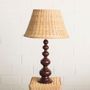 Objets de décoration - Lampe de table en bois TUCANA. - MAHE HOMEWARE