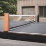 Card tables - Origin Outdoor ping-pong table - Black and Ping Lines - CORNILLEAU