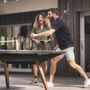 Card tables - Origin Outdoor ping-pong table - Black and Ping Lines - CORNILLEAU