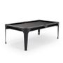 Card tables - Hyphen Outdoor Pool Table - Dark Grey / Dark Grey Cloth - CORNILLEAU
