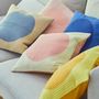 Comforters and pillows - Colourful quilted FULL MOON cushion cover - LIV INTERIOR