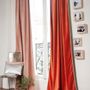 Curtains and window coverings - MEDICIS cotton velvet blackout curtain 130x280 cm POWDER PINK - EN FIL D'INDIENNE...
