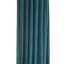 Curtains and window coverings - MEDICIS Cotton Velvet Blackout Curtain 130x280 cm ORAGE BLUE - EN FIL D'INDIENNE...