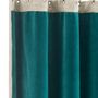 Curtains and window coverings - MEDICIS CANARD cotton velvet blackout curtain 130x280cm - EN FIL D'INDIENNE...