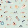 Design objects - Wallpaper No. 168 - Vacationers. - WELLPAPERS