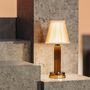 Wireless lamps - LAMPE SANS FIL MANHATTAN EN SOIE PLISSEE - NEOZ LIGHTING