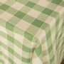 Linge de table textile - Nappe en Coton Tissé à Carreaux - MAHE HOMEWARE