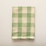 Table linen - Check Woven Cotton Napkin - MAHE HOMEWARE