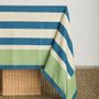 Table linen - Striped Tablecloth - MAHE HOMEWARE