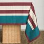 Linge de table textile - Nappe à Rayures - MAHE HOMEWARE