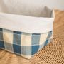 Table linen - Check Bread Basket - MAHE HOMEWARE