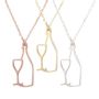 Bijoux - Le Flacon Pendant Necklace - CHAMPAGNE EVERY DAY