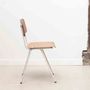 Chairs - Eromes F6 oak chair - CARTEL DE BELLEVILLE