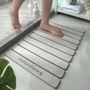 Autres tapis - Tapis de bain repliable en pierre absorbante hygiénique anti odeur anti humidité - OSNA