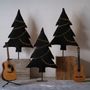 Decorative objects - black fir - ROSE VELOURS