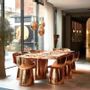 Tables for hotels - Bespoke New Design Dinning Set - OPENGOODS