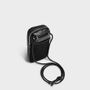Accessoires de voyage - Phone Bag matelassé Black Glossy ♻️ - WOUF
