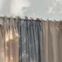 Curtains and window coverings - 100% washed linen cushions and curtains - DE.LENZO
