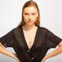 Bijoux - Collier minimaliste élégant avec pendentif en argent, hibou hellénique - MATTER.