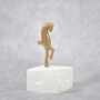 Sculptures, statuettes and miniatures - Card holder, Bronze Statuette Horse. - MATTER.