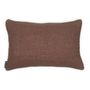 Fabric cushions - Embossed linen cushion - LE MONDE SAUVAGE BEATRICE LAVAL