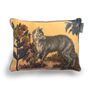 Fabric cushions - Bestiary cushion - LE MONDE SAUVAGE BEATRICE LAVAL