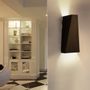 Equipements espace extérieur - Lumière carré design pour le mur Applique murale Geometric LED Blanc Noir Extérieur - OUI SMART