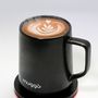 Autres fournitures bureau  - Muggo Volt grande tasse noir chargeur rapide téléphone garde café thé chaud - OUI SMART