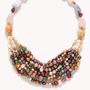 Bijoux - collier plastron perles d'eau douce - NATURE BIJOUX