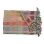 Throw blankets - Zola throw multicolor squares - ML FABRICS