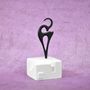 Sculptures, statuettes and miniatures - Card holder, Bronze Statuette Kri-Kri. - MATTER.