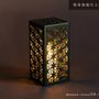 Table lamps - Steel Lantern Cover with Japanese Traditional Pattern - MAASA BRAND