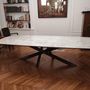Dining Tables - Dining Table and Versatile Leg - COLOMBUS MANUFACTURE FRANCE
