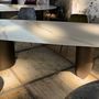 Dining Tables - Dining Table with Beluga Leg - COLOMBUS MANUFACTURE FRANCE