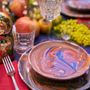 Objets de décoration - service de table bleu et orange TOHU BOHU - IOM INES-OLYMPE MERCADAL