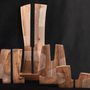Sculptures, statuettes and miniatures - CUSCO : Design wood sculpture - NILS ORM