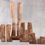 Sculptures, statuettes and miniatures - CUSCO : Design wood sculpture - NILS ORM