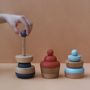 Toys - Cupcake Wooden Stacking Toy - THE TEA CLUB