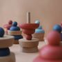 Toys - Cupcake Wooden Stacking Toy - THE TEA CLUB