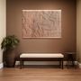 Other wall decoration - Decorative carved wooden wall panel:  DANSE ORIENTALE - NILS ORM