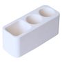 Chambres d'hôtels - Porte brosse à dents en pierre absorbant l'eau anti odeur anti moisissure blanc OLIKA - OSNA