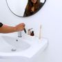 Chambres d'hôtels - Porte brosse à dents en pierre absorbant l'eau anti odeur anti moisissure blanc OLIKA - OSNA
