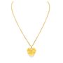 Jewelry - ORUS heart necklace in Murano glass - Gold - Glass - MILODINA