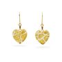 Jewelry - ORUS COEUR Murano Glass Earrings - Gold - MILODINA