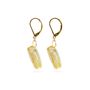 Jewelry - ORUS COEUR Murano Glass Earrings - Gold - MILODINA