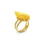Jewelry - Orus Dolce Ring - Gold - Glass - MILODINA