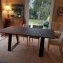 Dining Tables - Topaz foot ceramic dining table - COLOMBUS MANUFACTURE FRANCE