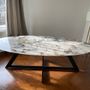 Dining Tables - Dining Table with Carat Leg - COLOMBUS MANUFACTURE FRANCE