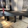 Dining Tables - Pied Onasis ceramic dining table - COLOMBUS MANUFACTURE FRANCE